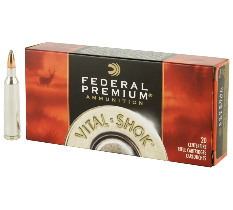 22-250 Rem. Federal Vital Shok Nosler Part. 60gr