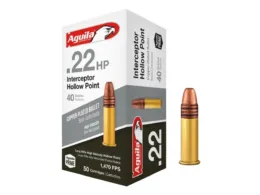 22 LR Aguila Interceptor 40gr/2,59g CP HP