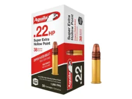 22 LR Aguila Super Extra Hollow Point 38gr/2,46g CP HP