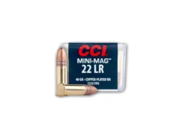 22 LR CCI Mini-Mag 40gr/2,59g Copper-Plated RN, 100 db