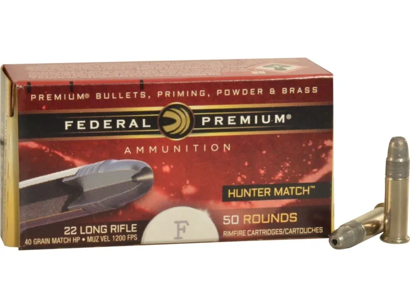 22 LR Federal Premium Hunter Match 40 grain