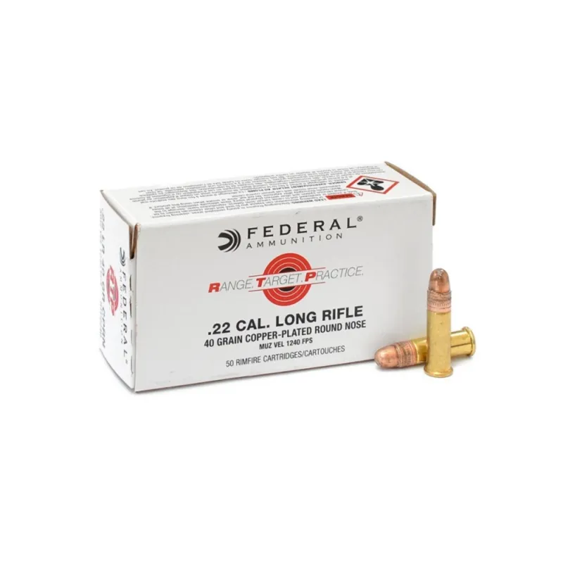 22 LR Federal RTP 40gr Copper Pl.RN