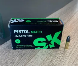 22 LR SK Pistol Match 2,45g 50 ks