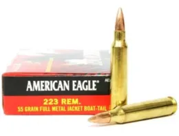 223 Rem. Federal American Eagle FMJ BT 55 gr