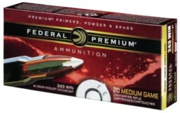 243W Federal Premium Nosler AccuBond 90gr