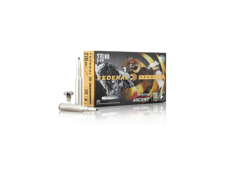 270Win Federal Premium Terminal Ascent 136gr/8,81g