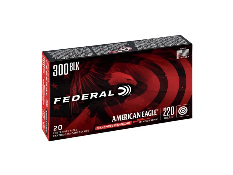 .300 AAC Blackout American Eagle Suppressor 220gr/14,26g OTM