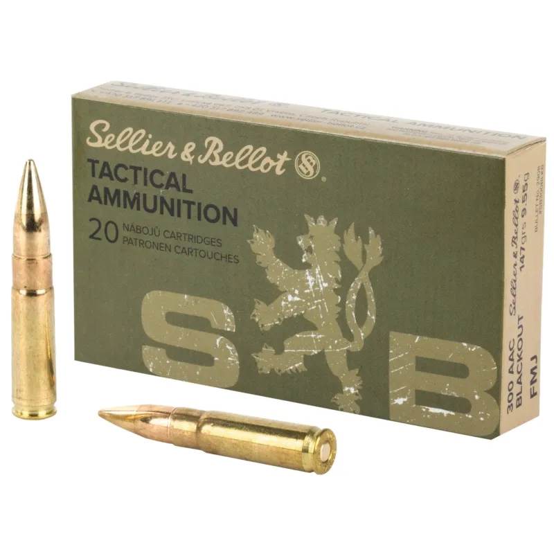 .300 AAC Blackout S&B FMJ Subsonic 13,0g