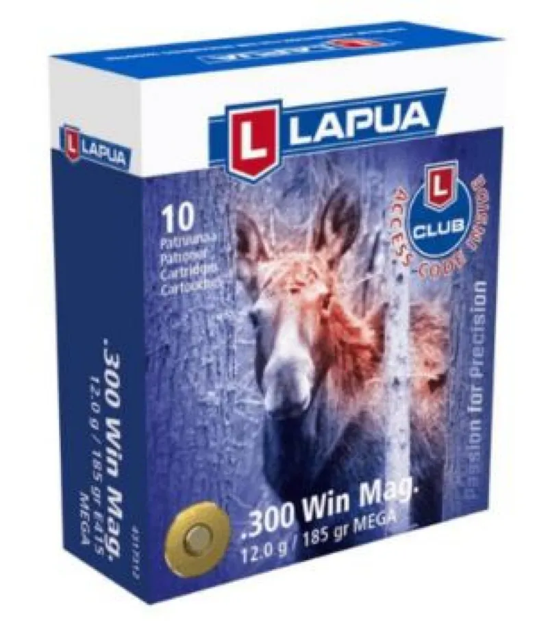 300 Win. Mag. Lapua Mega 12,0g/185 grain