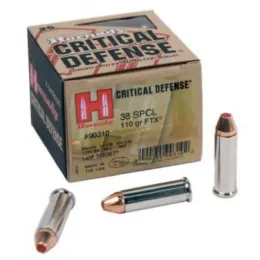 38 Special Hornady FTX Critical Defense 110 gr