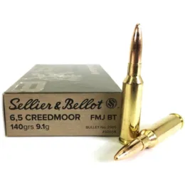 6,5 Creedmoor S&B FMJ BT 9,1g