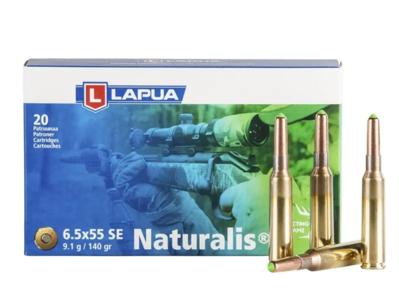 6,5x55 Lapua Naturalis 9,1g/140 grain