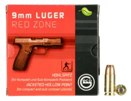 9mm Luger Geco Red Zone JHP 8,0g