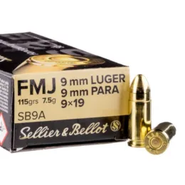 9mm Luger S&B FMJ 7,5g