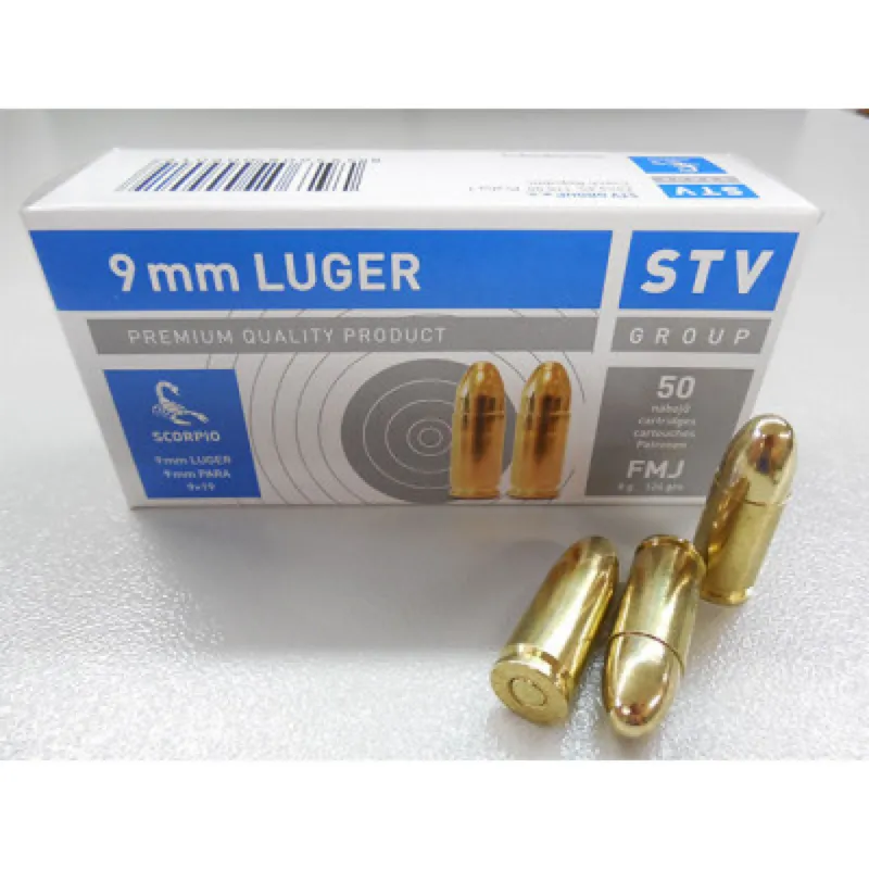 9mm Luger STV FMJ 8,0g