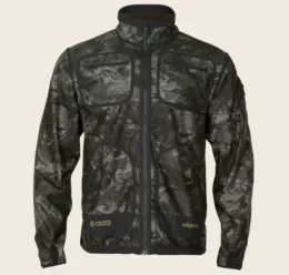 Härkila Kamko Noctyx WSP rev. fleece jacket AXIS MSP®Black/Willow green kifordíthaó fleece kabát