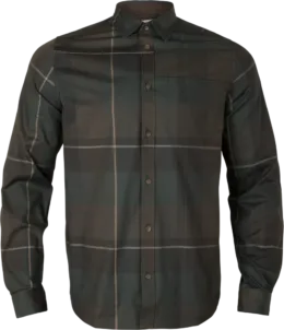Härkila Akse L/S Shirt Shadow Brown Check ing