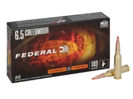 6,5 Creedmoor Federal Fusion Tipped 140gr/9,07g SP (F65CRDTFS1)