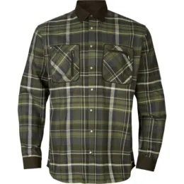 Härkila Pajala Shirt  Olive Check ing