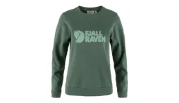 Fjäll Räven Logo Swater W Misty Green női pulóver