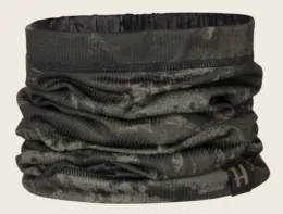 Härkila Noctyx Camo Neck Gaiter Axis MSP Black körsál