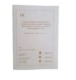 Záznamová kniha pre držiteľa skupiny F zbrojného preukazu