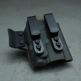 Kydex tok Mustache Gear Kikimora Glock 43X (black, jobbkezes)