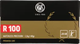 22 LR RWS R100 2,6 g