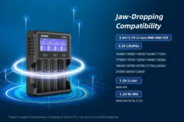 Xtar VX4 SET, Univerzálna 4 šachtová nabíjačka + XTAR PD2.0 20W adaptér