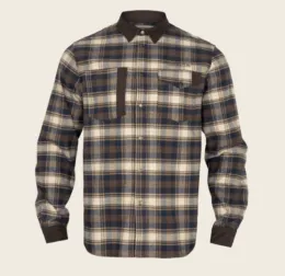 Košeľa Härkila Aivak L/S Shirt Turkish Coffee