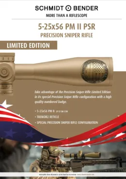 Schmidt&Bender PSR PM II 5-25x56 TReMoR2 Limited Edition