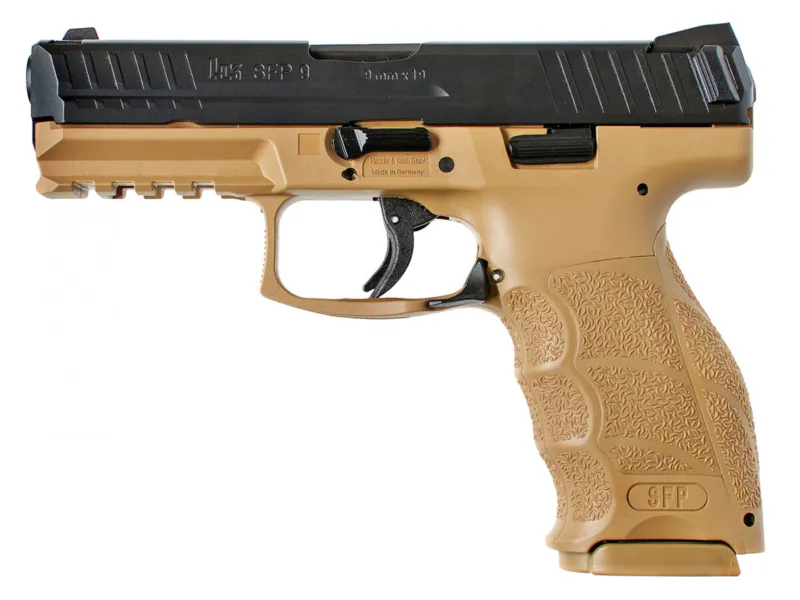 Heckler&Koch SFP9-SF, kal. 9x19, GREEN-BROWN