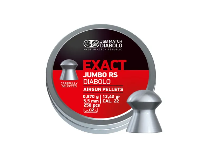 JSB Exact Jumbo RS 5,52mm, 250ks