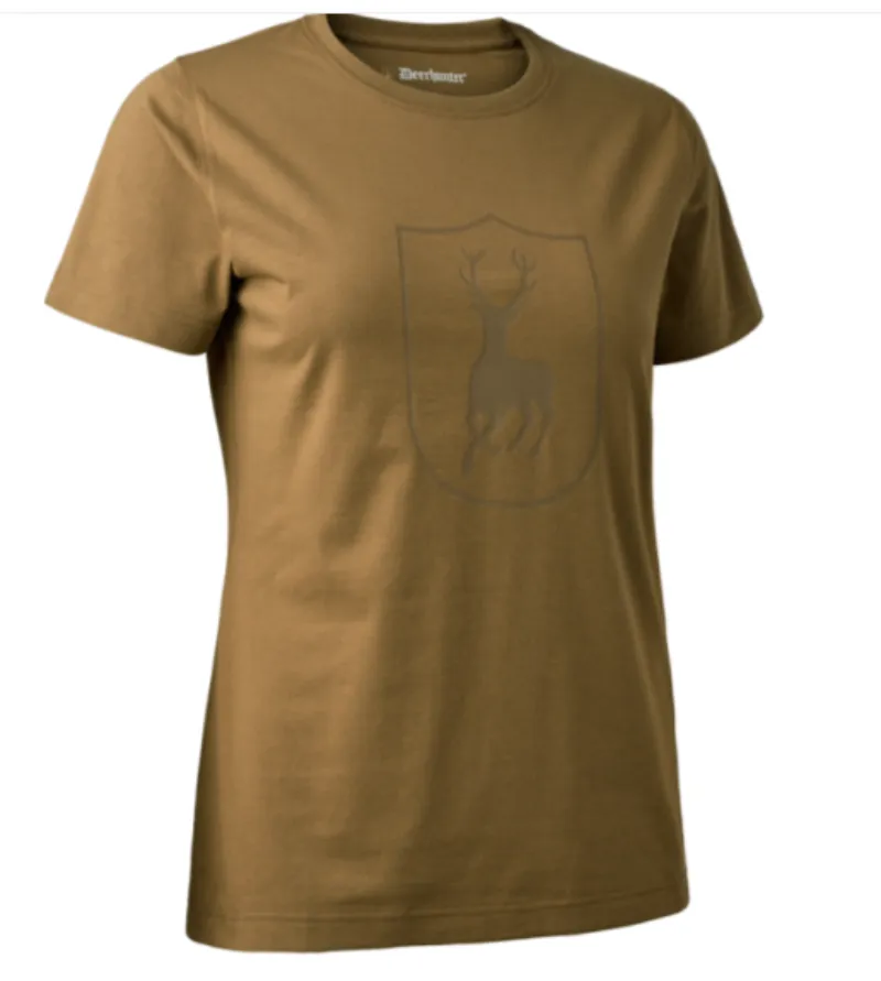 Deerhunter Lady Logo T-Shirt Butternut női pólló