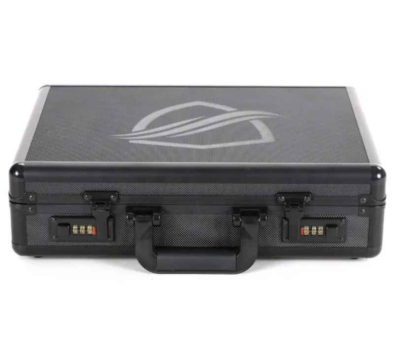 Kufor na krátku zbraň, hliníkový čierny 40x31x10cm