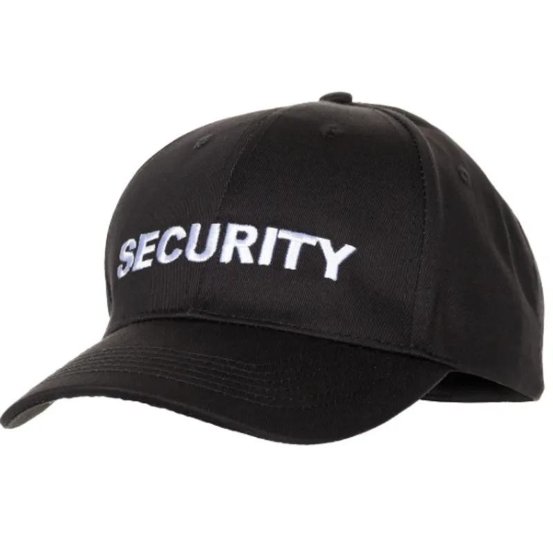 SECURITY siltes sapka -fekete