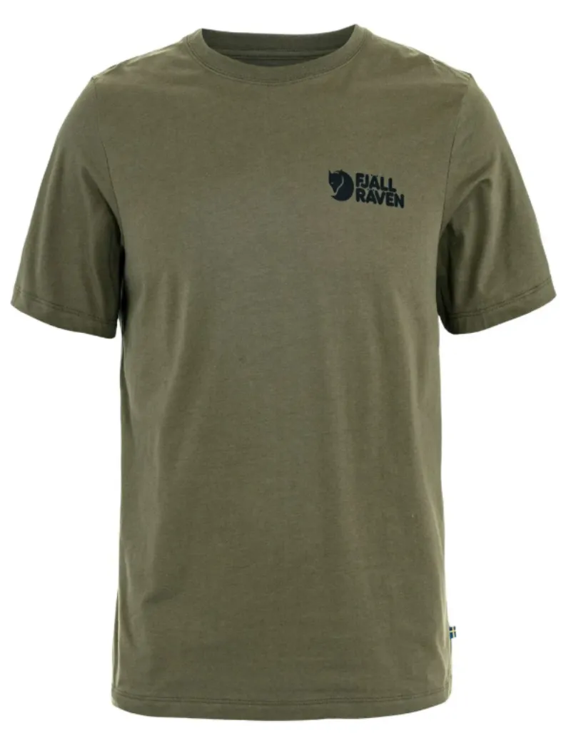 Fjäll Räven Forest T-shirt Laurel Green férfi póló