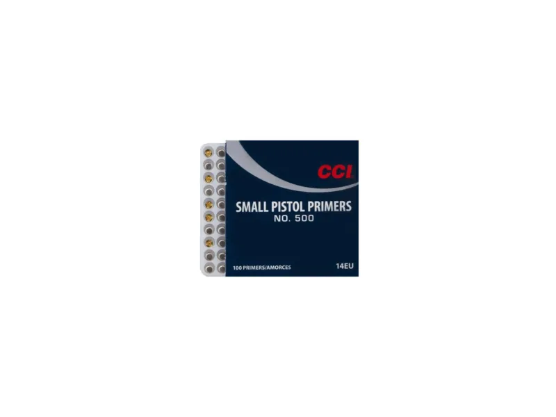 CCI Small Pistol Primers No. 500 csappantyú 100 db