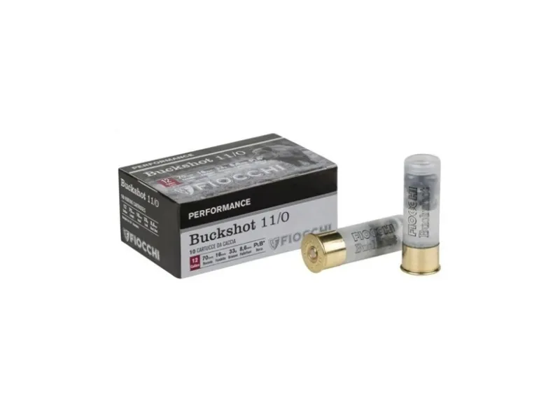 12/70 Fiocchi Buckshot 33g 8,6mm