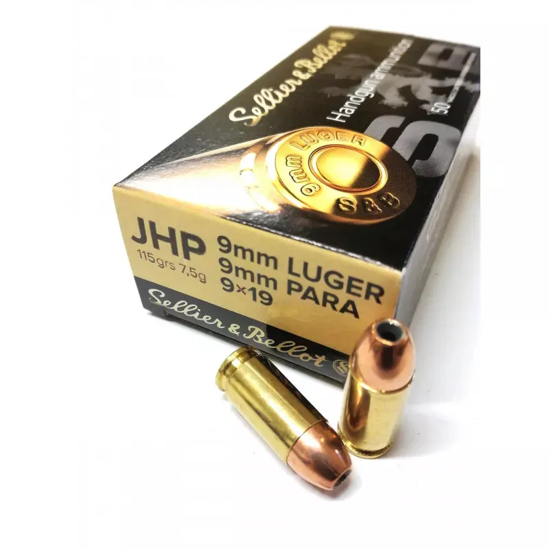 9mm Luger S&B JHP 7,5g