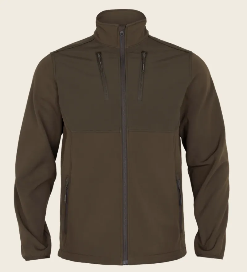 Bunda Härkila Scandinavian Softshell Jacket Willow Green/Shadow Brown