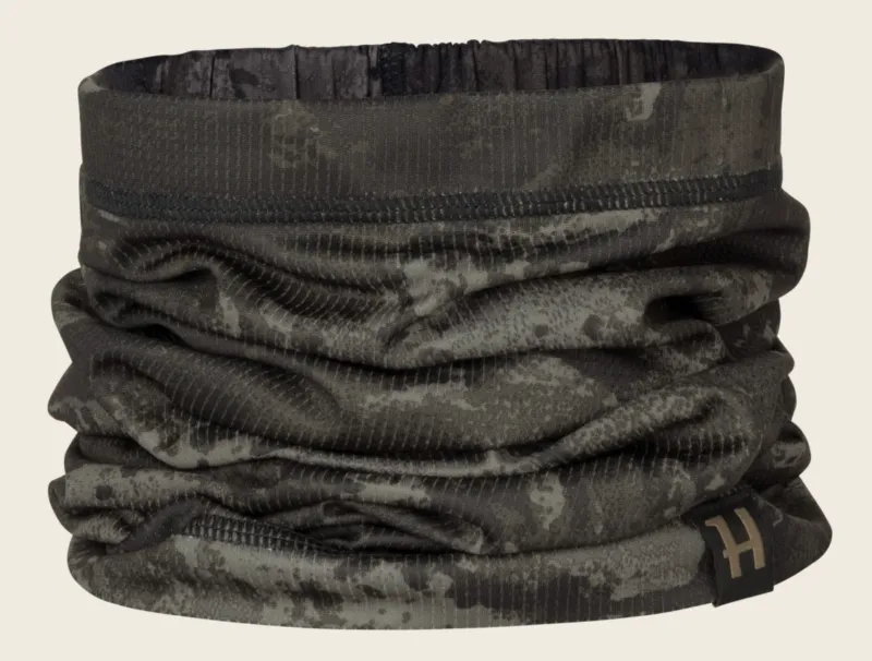 Härkila Noctyx Camo Neck Gaiter Axis MSP Black körsál