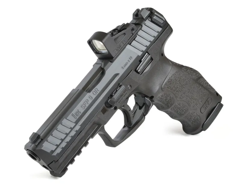 Akciový set HK SFP9-OR, kal. 9x19, s 5 montážnymi platničkami + RMS2-4MOA