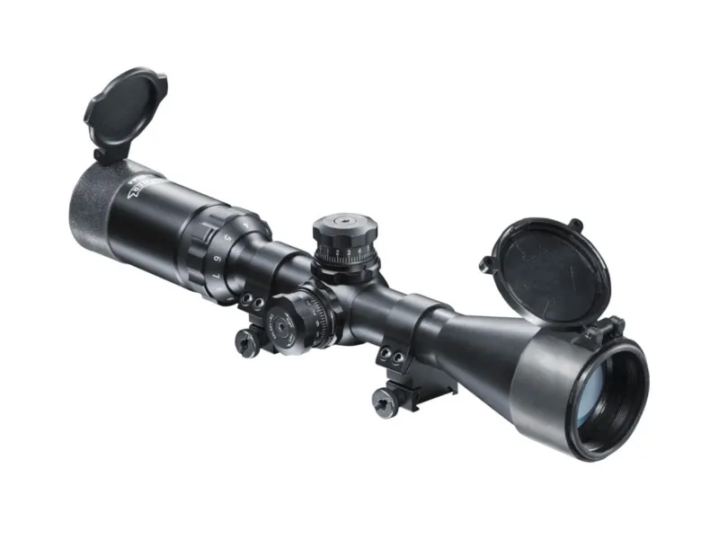Walther 3-9x44 Sniper céltávcső szerelékgyűrűkkel (weaver)
