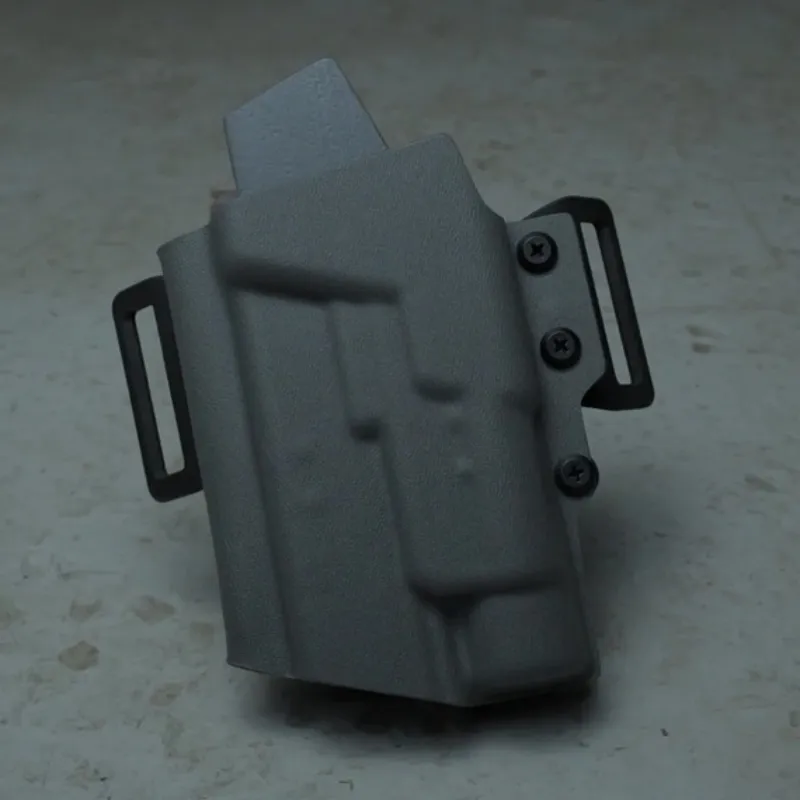 Kydex tok Mustache Gear Chimera Glock 43X (black, jobbkezes)