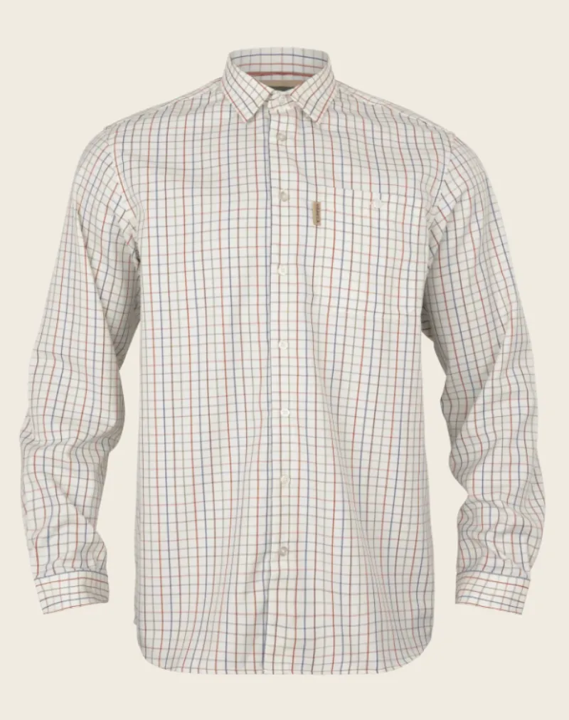 Härkila Haywood Wool Blend L/S Shirt Arabian Spice Check férfi ing