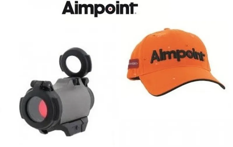 Aimpoint Micro H-2 kolimátor weaver sínre, cerakote