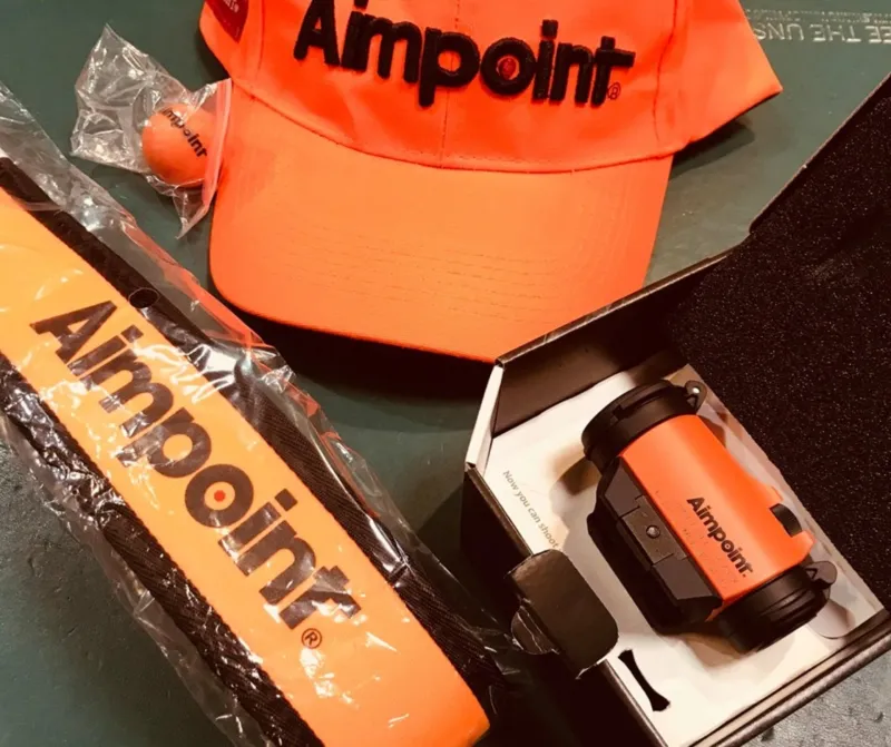 Aimpoint Micro H-2 kolimátor weaver sínre, orange