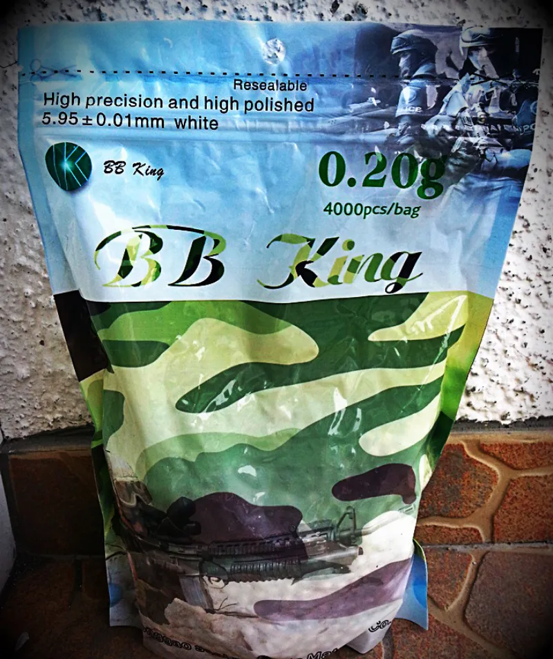 Airsoftové guličky BB King 0,20 g 5,95 mm (4000 ks)