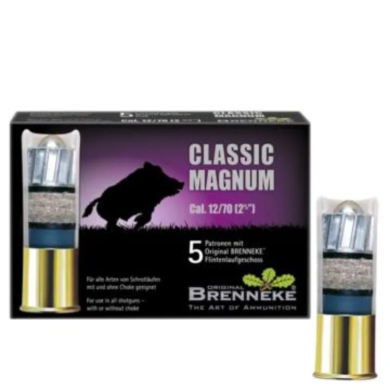 Brenneke Classic Magnum 12/70 31,5g jednotná strela